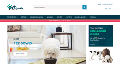Desktop Screenshot of petjunkie.com